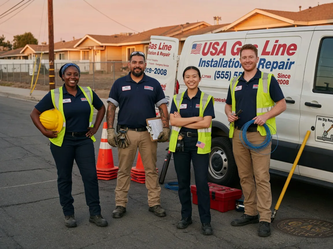 Gas Line Installation company in Osceola, PA